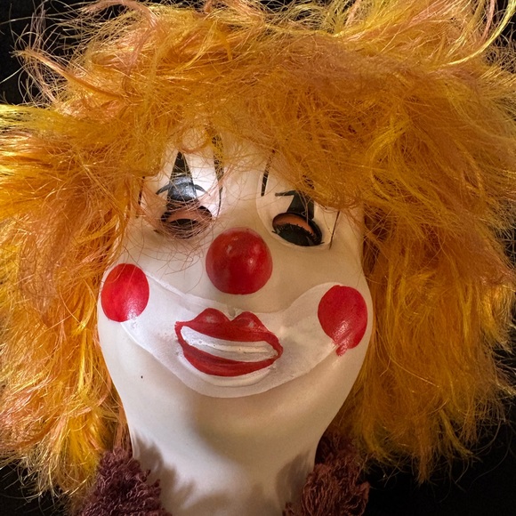 Vintage Porcelain Clown Doll - Picture 4 of 7